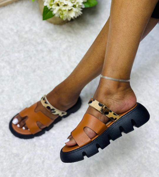 Platform Safari sandals