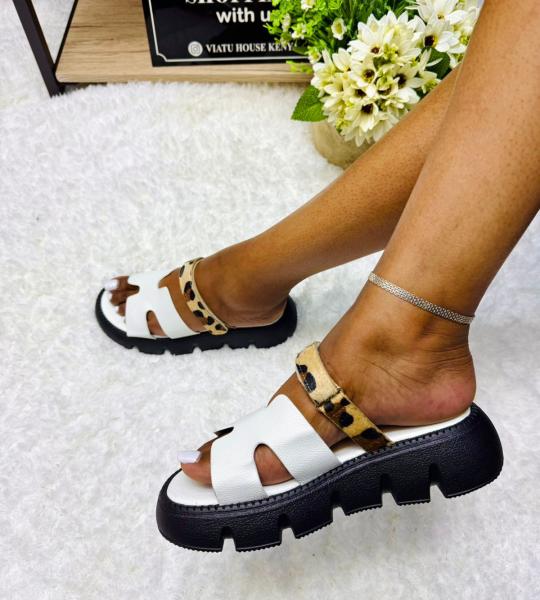 Platform Safari sandals
