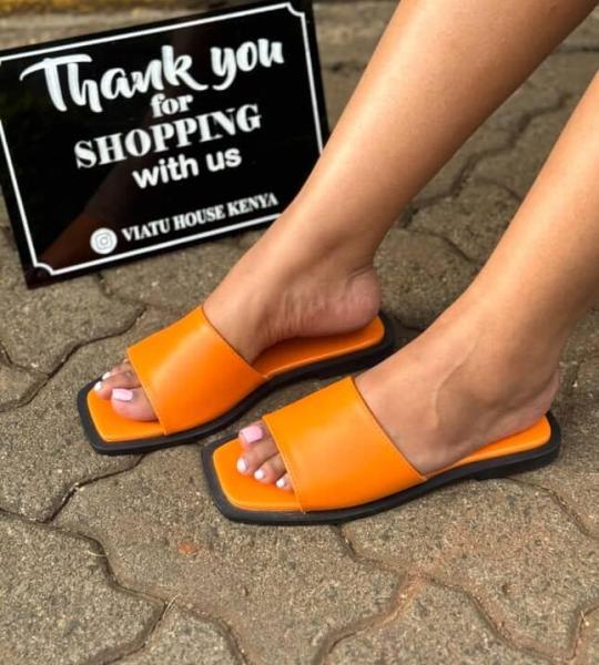 Stylish square-toe sandals