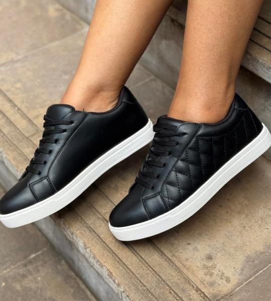 Quilted luxe sneakers